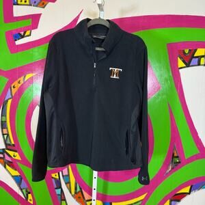 Under Armour Black Loose Fit Fleece Pullover. Montana Tech. Size XL.